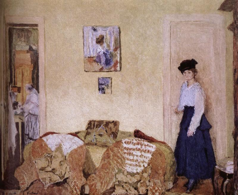 Edouard Vuillard Annette room in the Vial Norge oil painting art